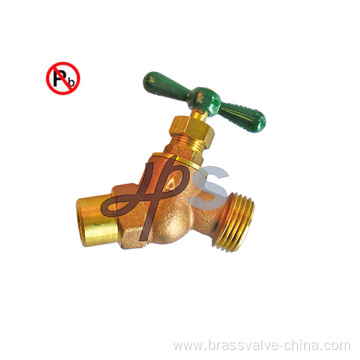 Lead Free Brass Hose Thread Solder Sillcock Bibcock